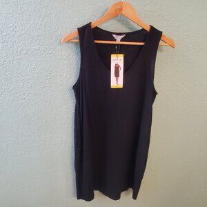 Orvis Black Linen Dress with Pockets - size Small NWT